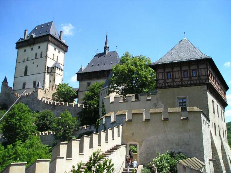 35 лучших замков чехии