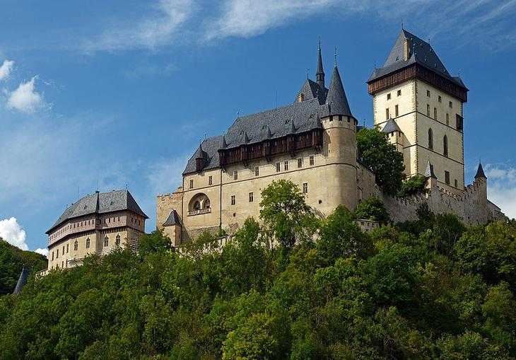 10 самых красивых замков чехии + точки на карте и фото
