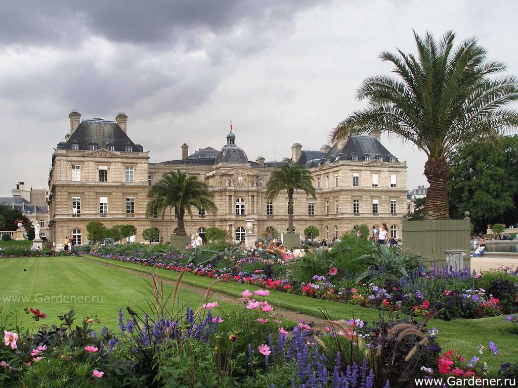 Люксембургский сад. флорентийский след в париже