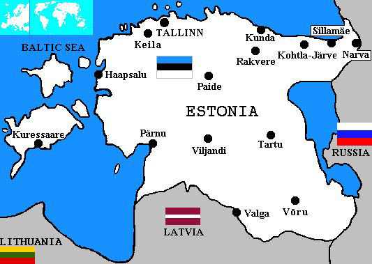Карты эстонии | большие карты эстонии с возможностью скачать и распечатать