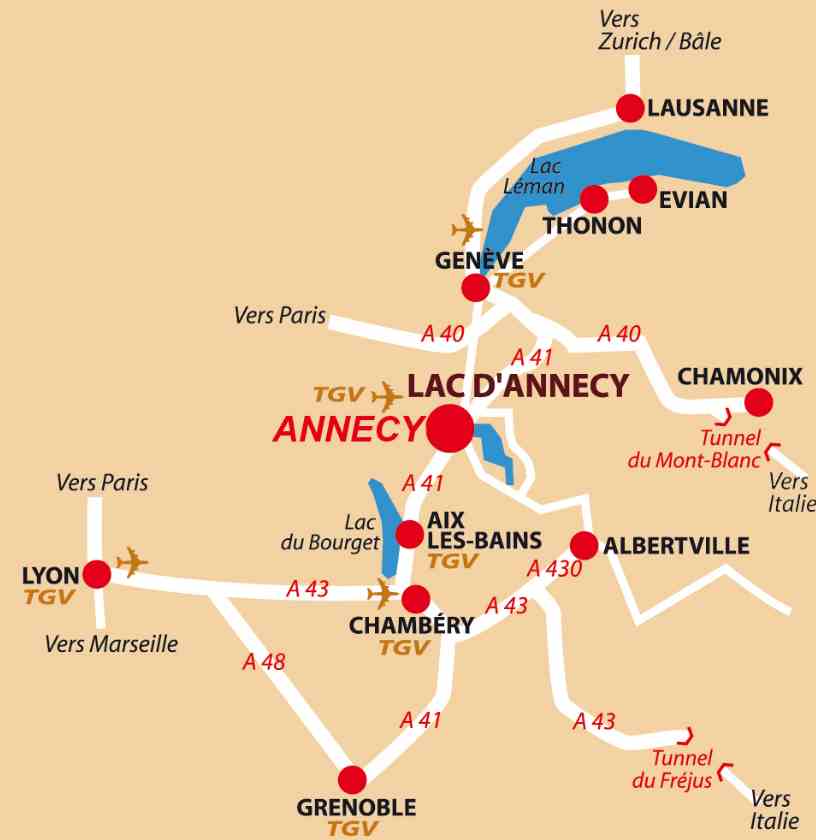 О городе анси во франции: достопримечательности, озеро на карте, отдых