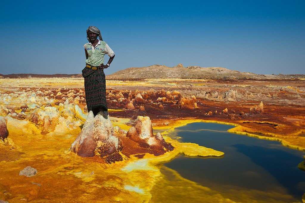 Вулкан даллол - космическая красота эфиопии  — новости оптом