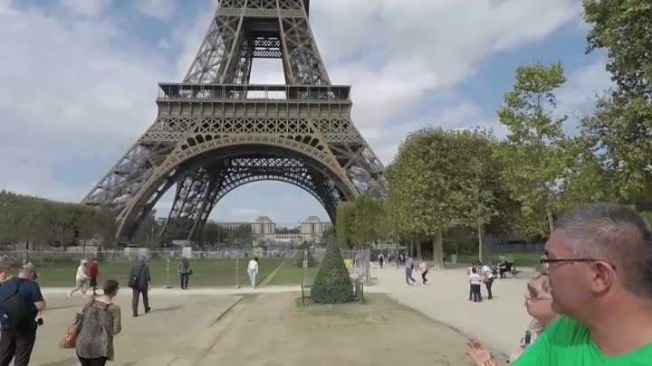 Панорама парижа в 3d. 6 панорам
