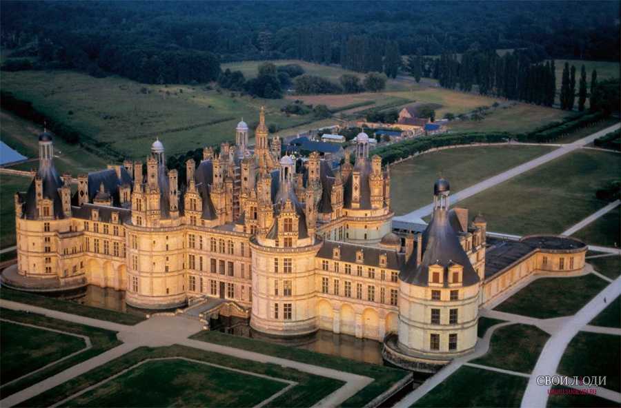Замок шамбор – украшение франции по проекту леонардо да винчи
