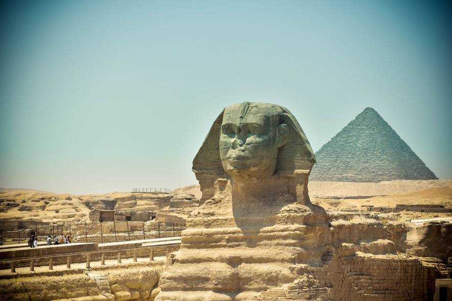 Египетские пирамиды и большой сфинкс: описание