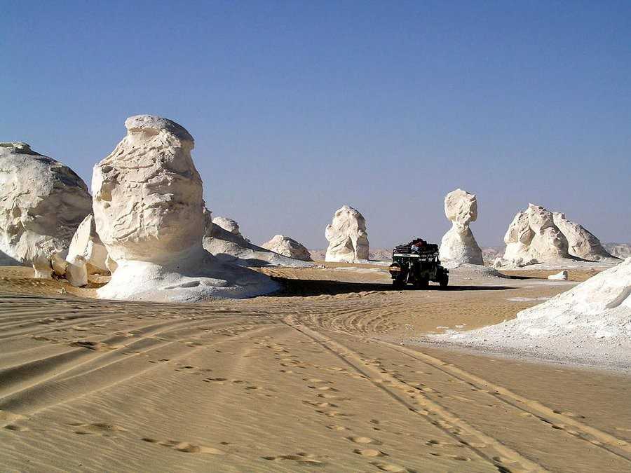 Белая пустыня в египте