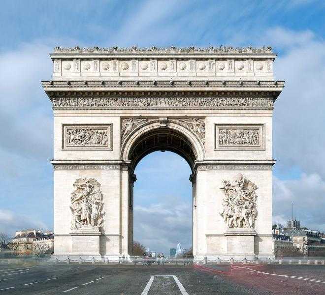 Триумфальная арка в париже: график работы, описание, билеты