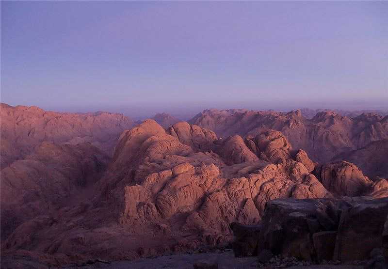 Гора синай в египте (гора моисея, гора хорив)