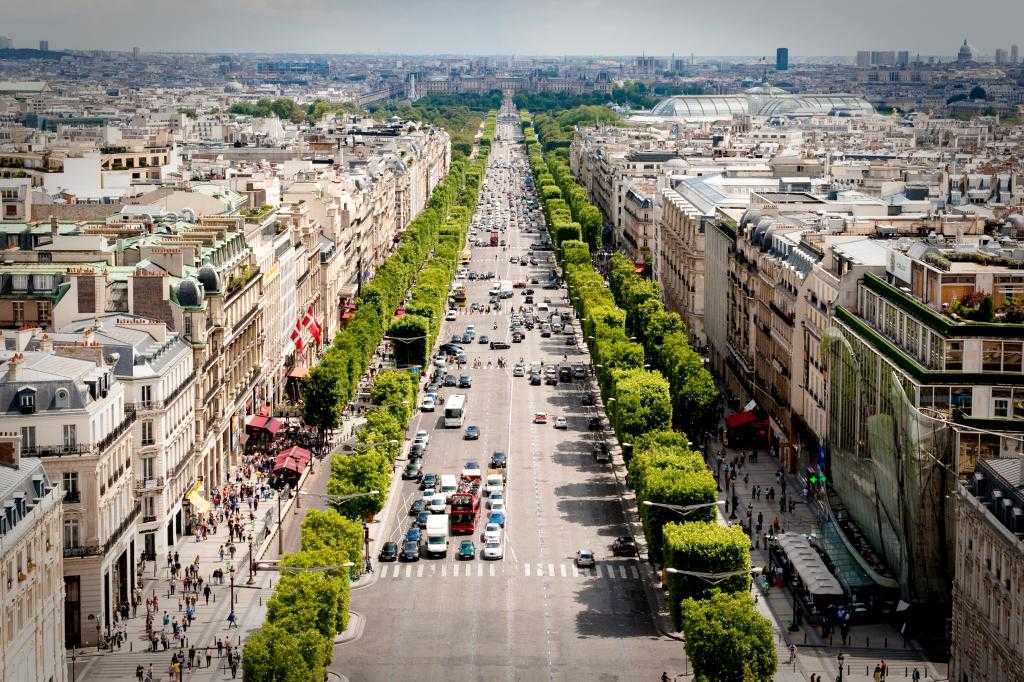 10 самых известных улиц парижа