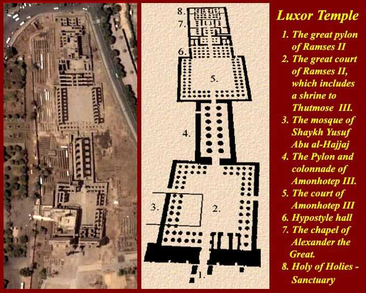 Луксор, египет: достопримечательности, храмы, описание, луксор на карте