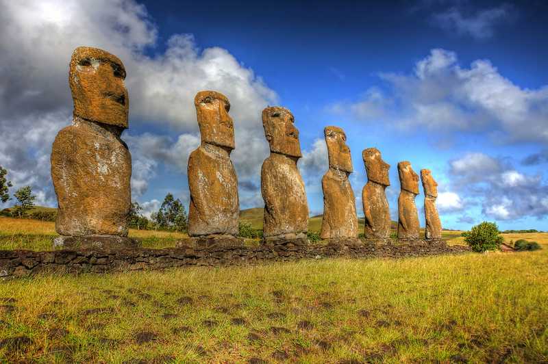 История происхождения статуй моаи на острове пасхи