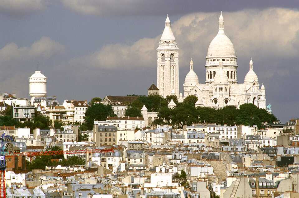 Холм монмартр в париже