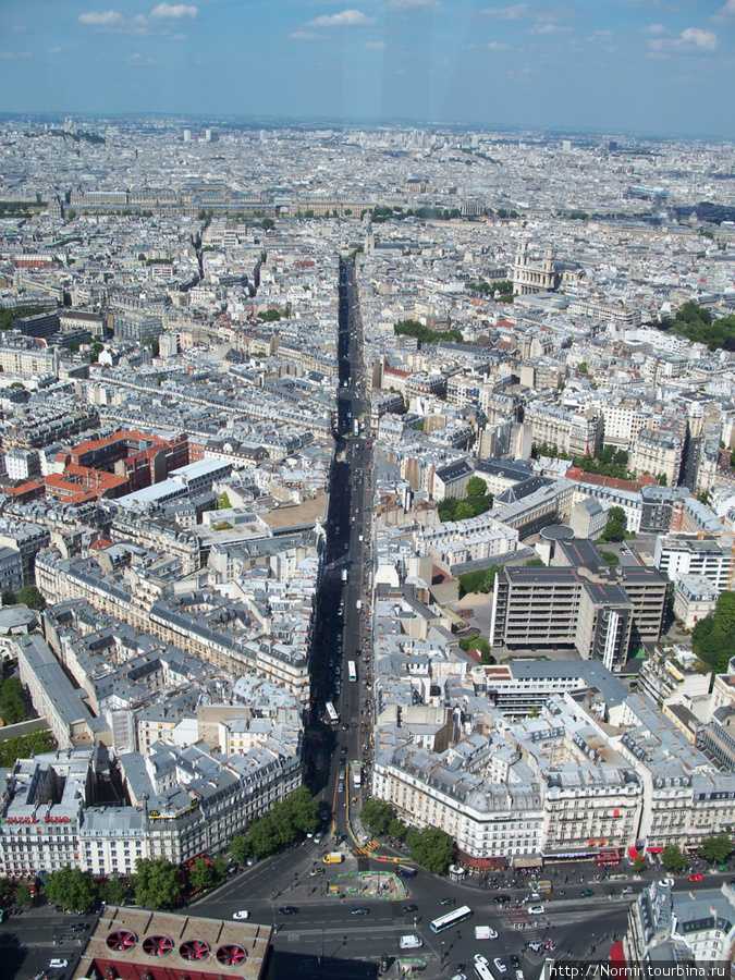 Башня монпарнас – единственный небоскреб в центре парижа