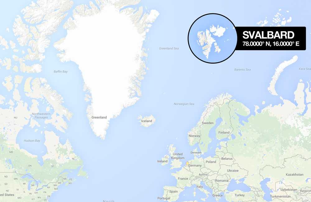 Где находится гренландия на карте мира
