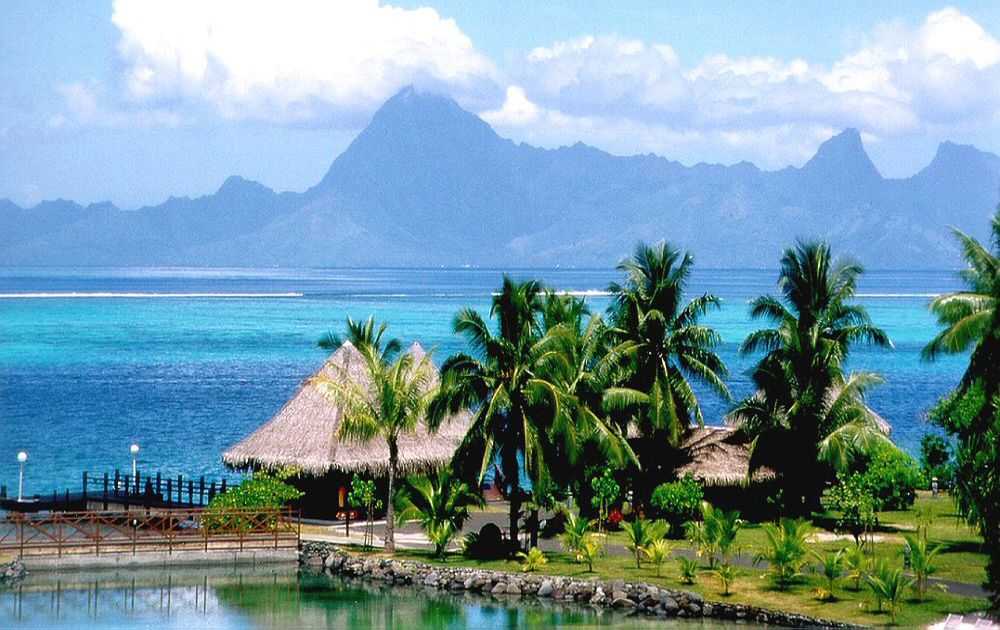 Папеэте, город - французская полинезия - остров таити