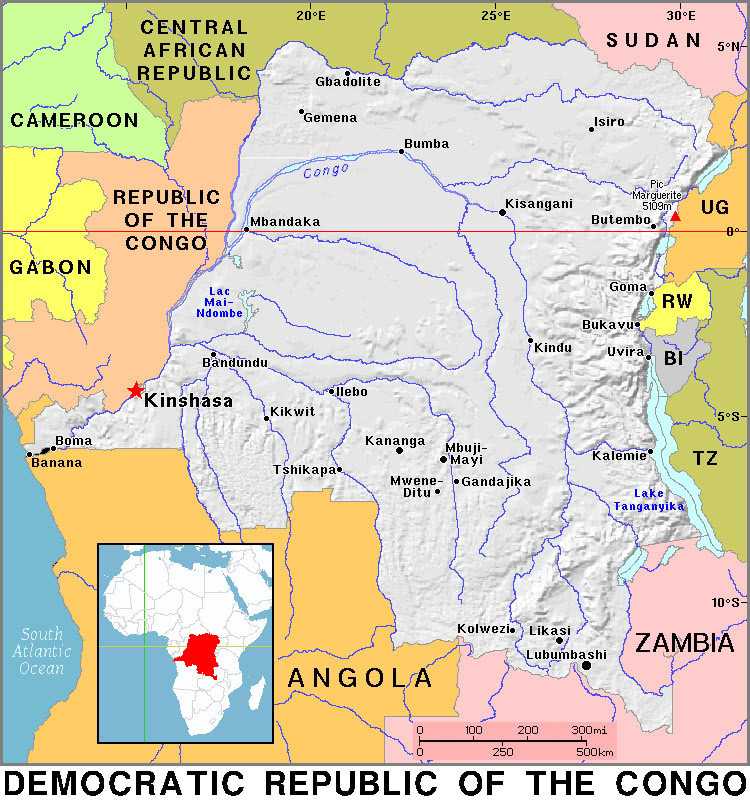Конго (демократическая республика) — информация о стране, достопримечательности, история - новый географический сайт | города и страны | интересные места в мире