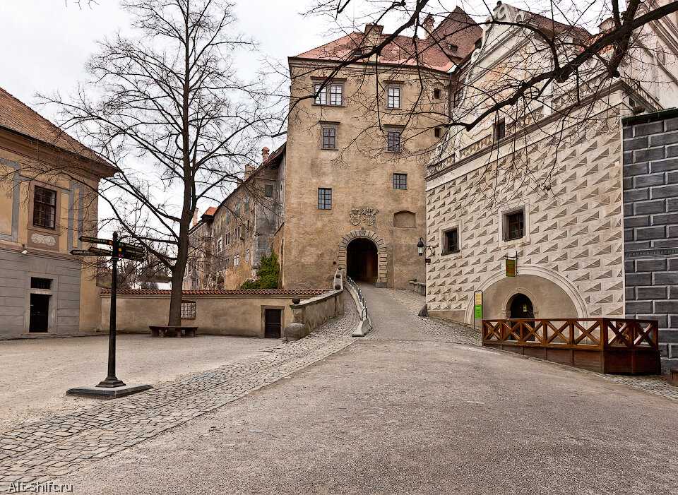 Исторический центр чешского крумлова