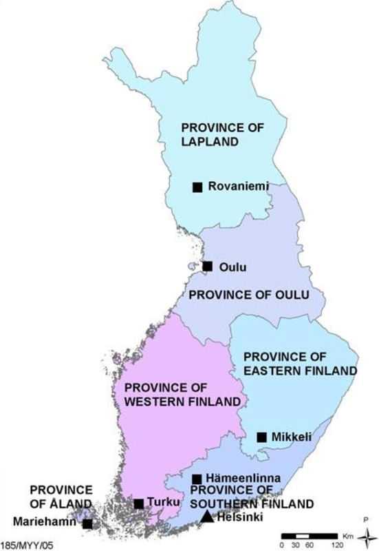 Территория финляндии – границы, природа, климат
