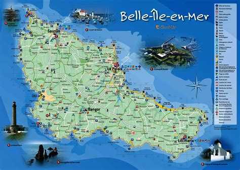 Узнай где находится Бель-Иль-ан-Мер на карте Франции (С описанием и фотографиями). Бель-Иль-ан-Мер со спутника