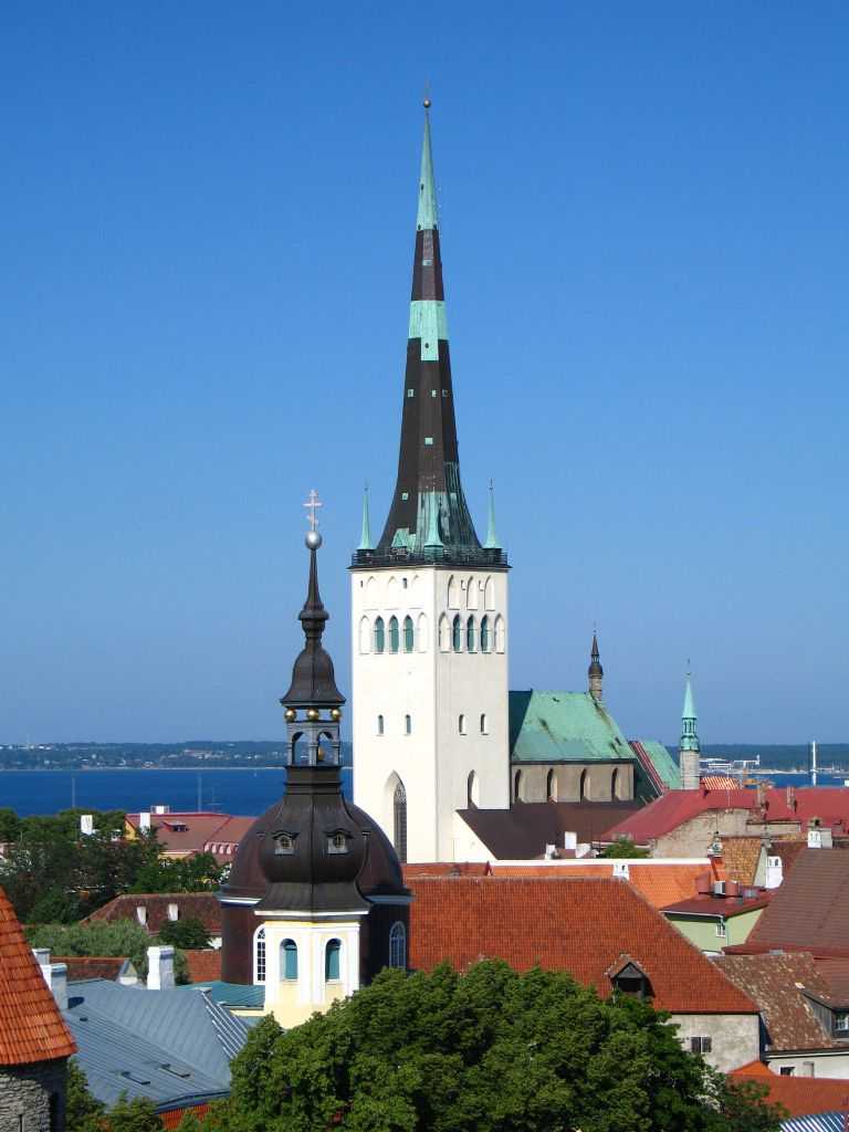 Церковь святого олафа в таллине
