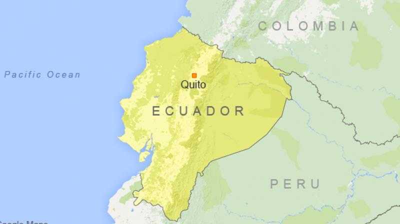 Карта эквадора с отелями и достопримечательностями на русском языке