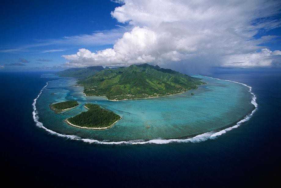 Поиск тур-объектов на карте полинезии