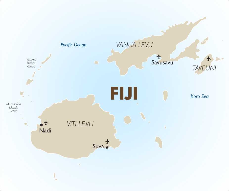 Страны мира - фиджи: расположение, столица, население, достопримечательности, карта