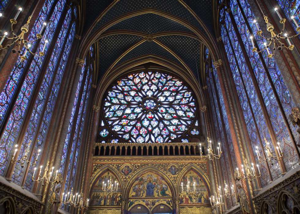Sainte-chapelle (сент-шапель) - "святая часовня" в париже