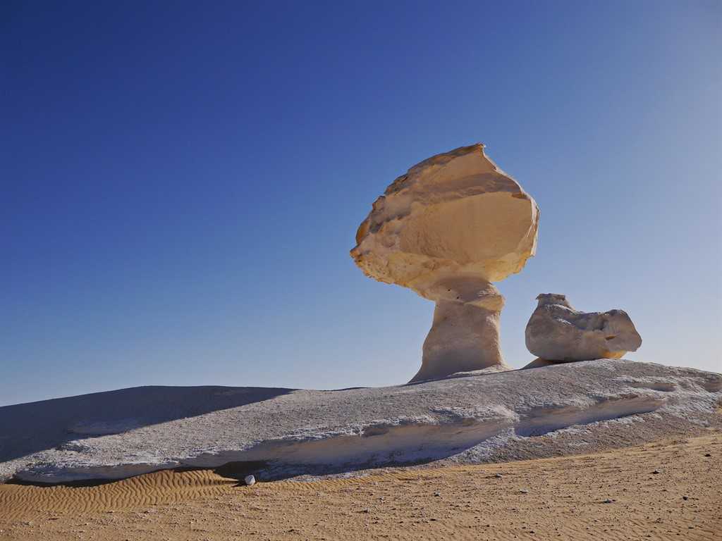 Белая пустыня в египте, фото и описание