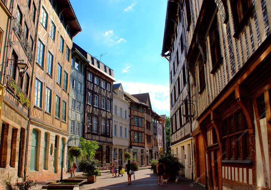 Rouen (руан), нормандия, франция - лучший путеводитель по городу