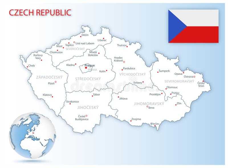 Гугл карта чехия
