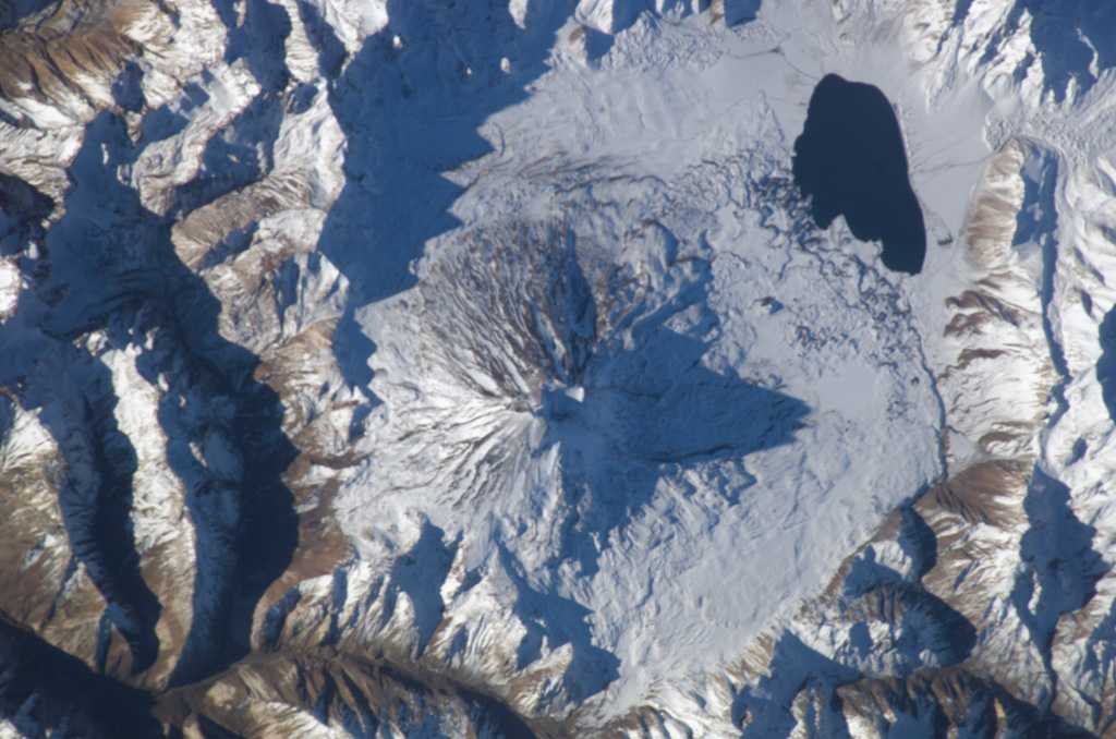 Узнай где находится Вулкан Майпо на карте Чили (С описанием и фотографиями). Вулкан Майпо со спутника