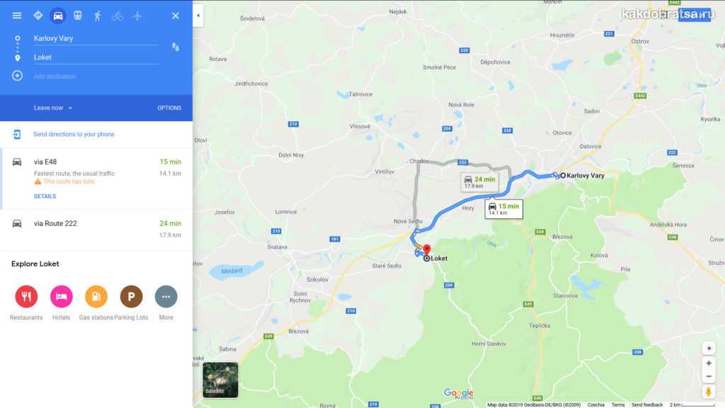 Карта карловых вар на русском языке — туристер.ру