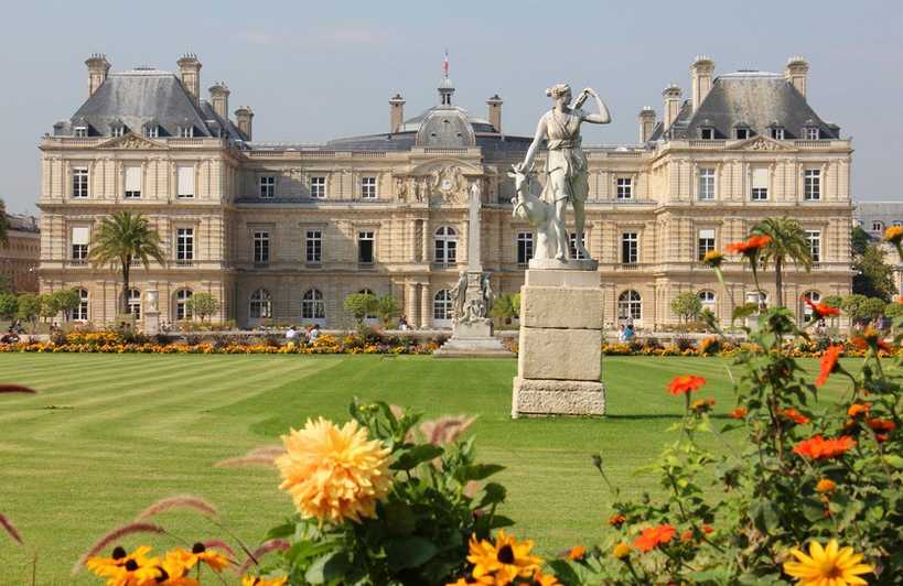 Люксембургский сад в париже