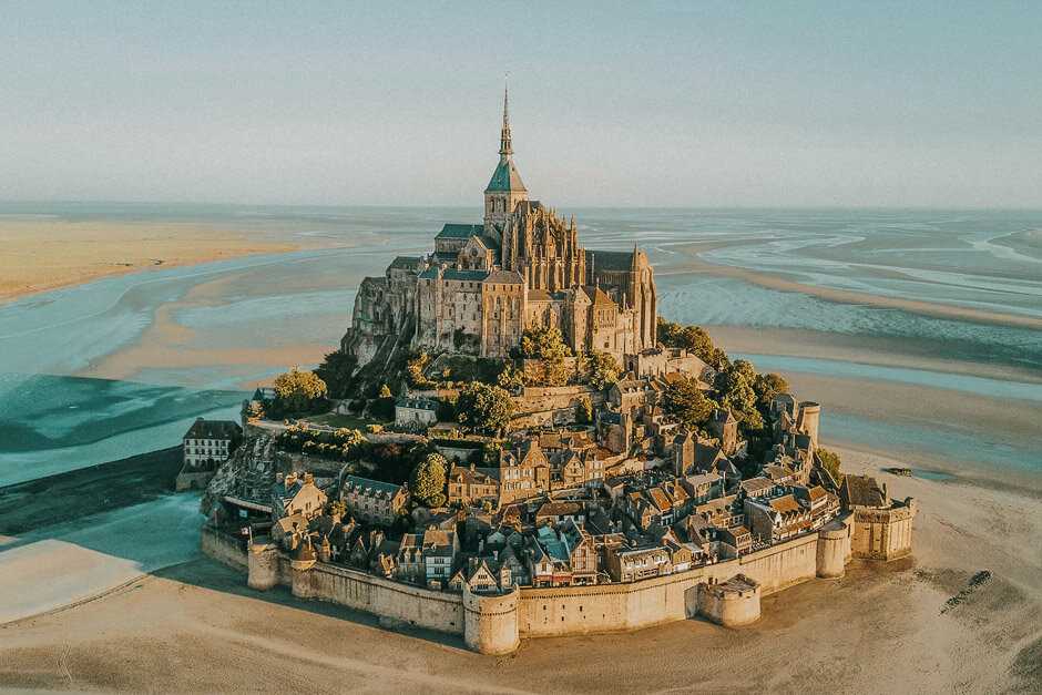 Замок мон сен мишель во франции