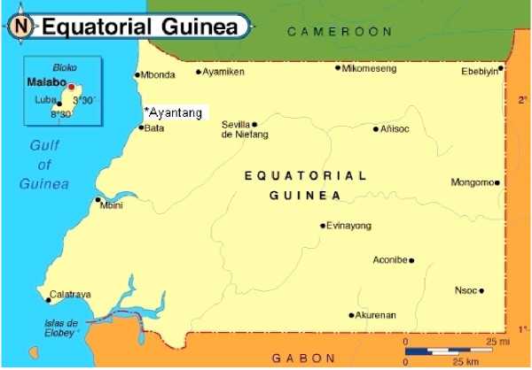 Информация об экваториальной гвинеи