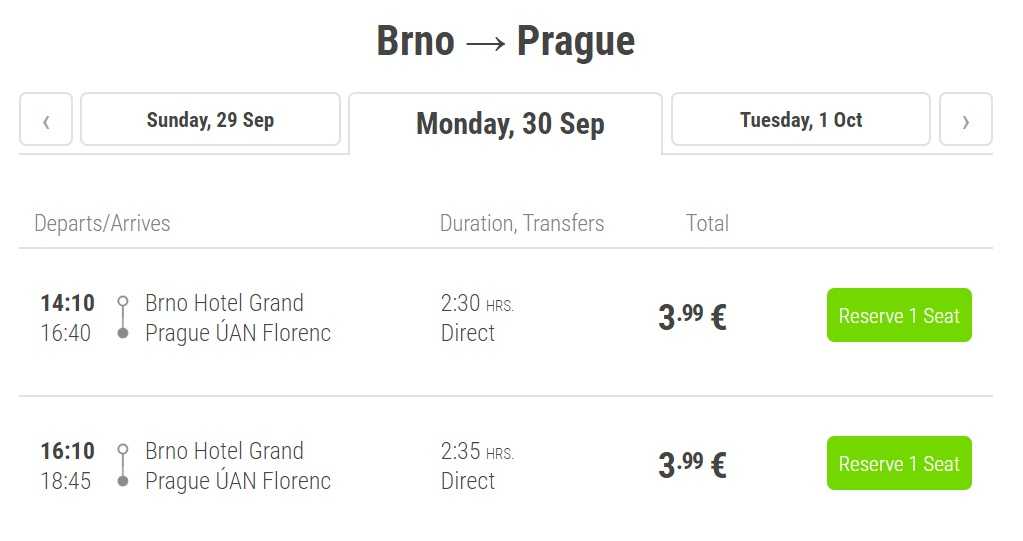 С помощью нашего поиска вы найдете лучшие цены на авиабилеты в Брно (Чехия). Поиск билетов на самолет по 728 авиакомпаниям, включая лоукостеры