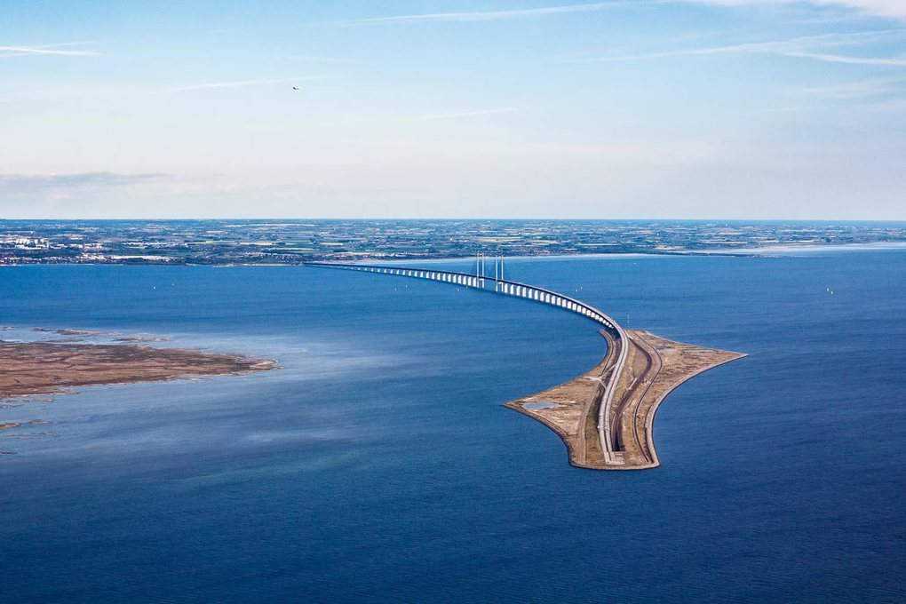 Эресуннский мост-тоннель из копенгагена в мальме: инженерный шедевр европы