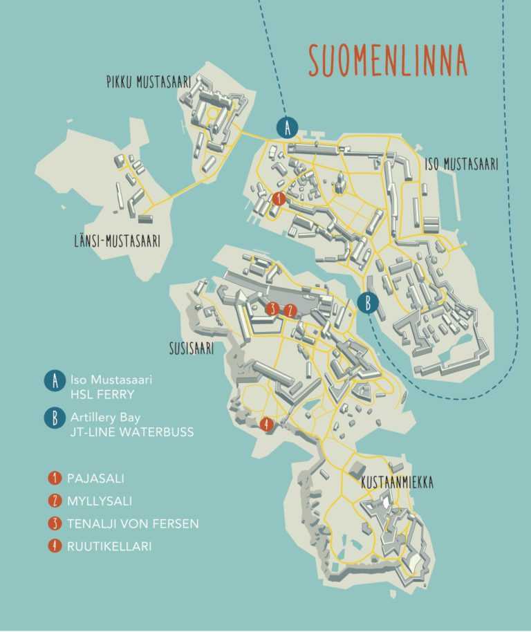 Крепость суоменлинна (свеаборг) в хельсинки