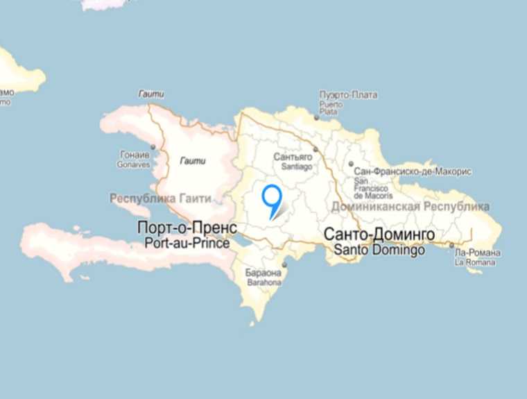 Карта пунта-каны