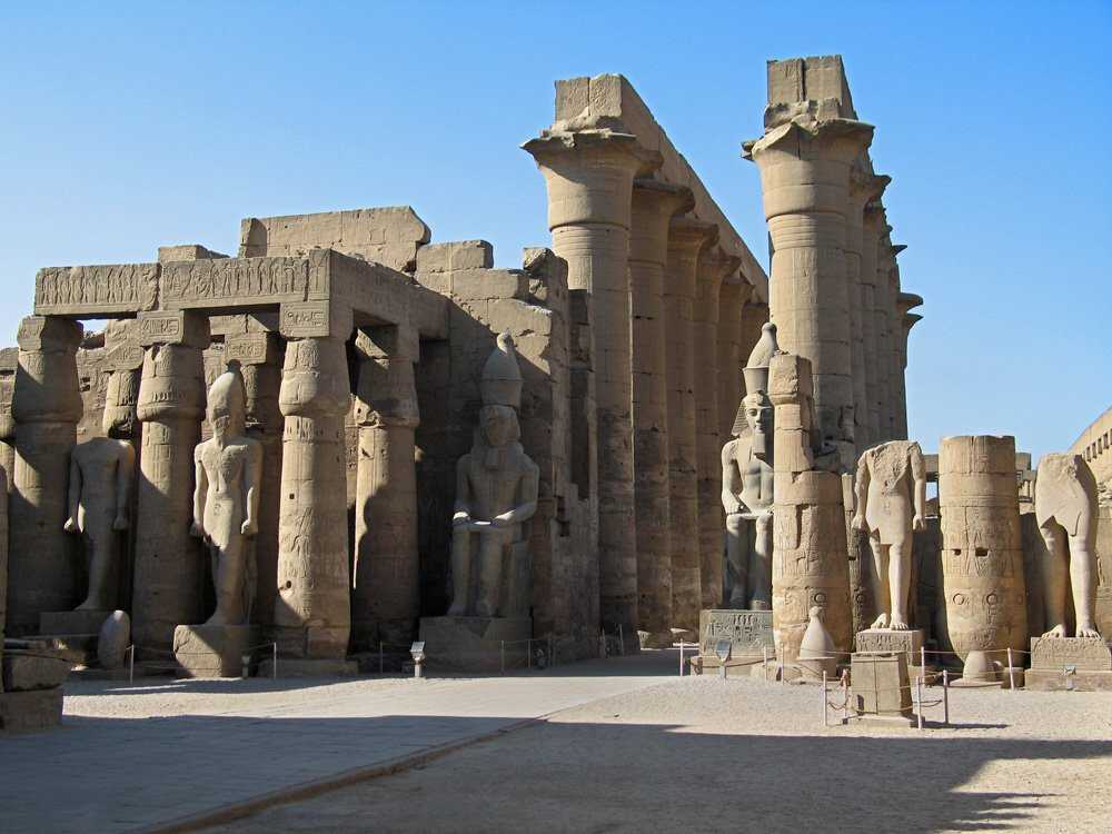 Древние храмы египта названия