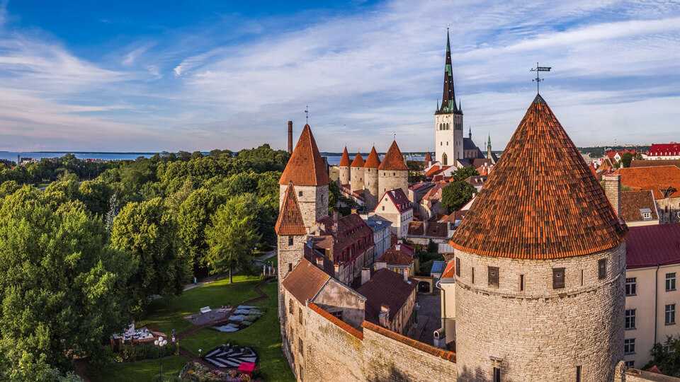 Замок тоомпеа в таллине, эстония