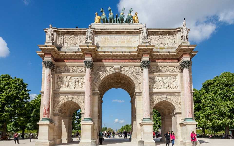 Триумфальная арка в париже – зеркало истории франции