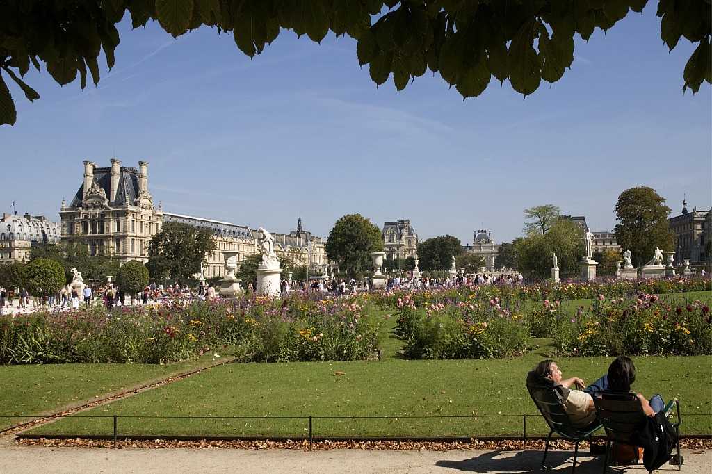 Сад тюильри в париже: история, описание