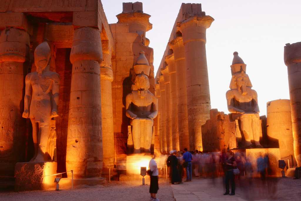 Египетский город луксор и его храмовый комплекс