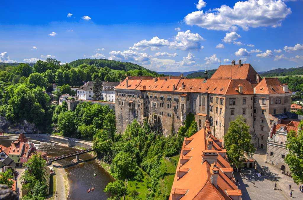 Крумловский замок – как просвещение победило мрачное средневековье…