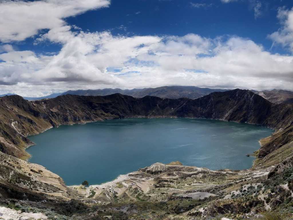 Кратерное озеро килотоа — природная жемчужина эквадора - larus travel