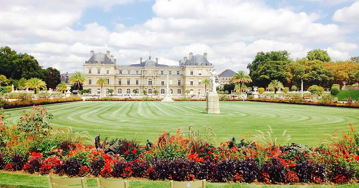 Париж люксембургский парк