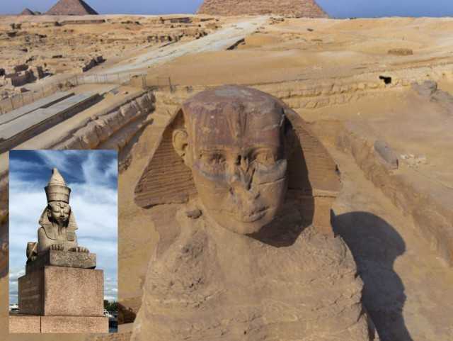 Неожиданные тайны египетского сфинкса. фото