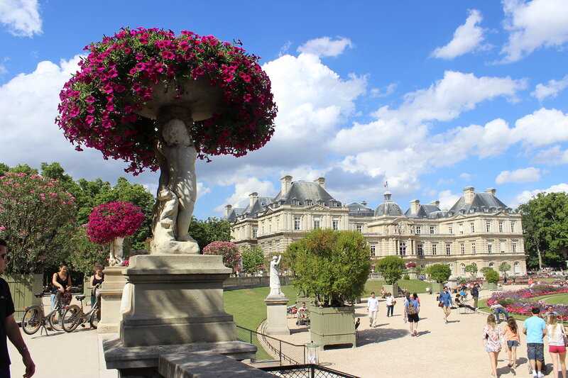 Маршрут по парижу: люксембургский дворец и сад - путеводитель с картой